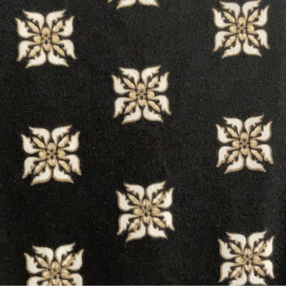 WHBM Dressy Floral Printed Tank Jumpsuit in Black Size Large -- WOW WOW WOW!!! - Picture 10 of 11